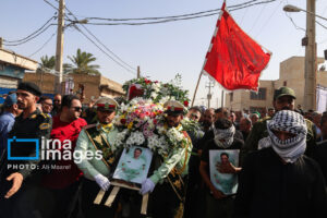 تشییع پیکر شهید «عماد دهیمی»