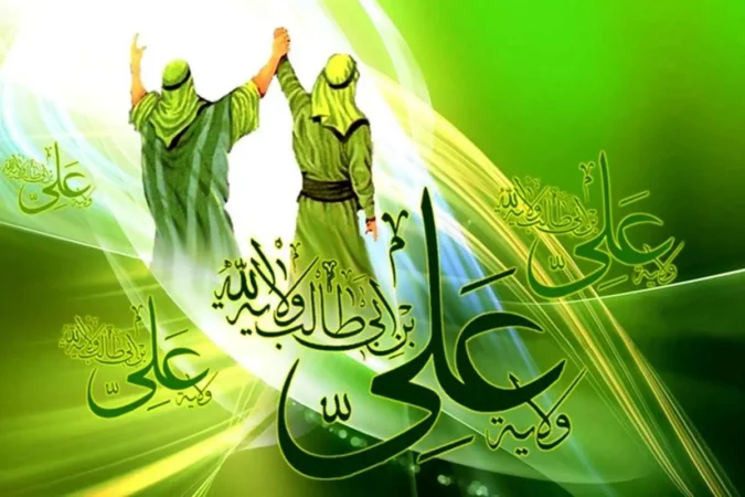 آئین پرچم نویسی عید غدیر خم در رامشیر